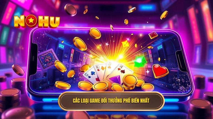 2. Các loại game đổi thưởng phổ biến nhất