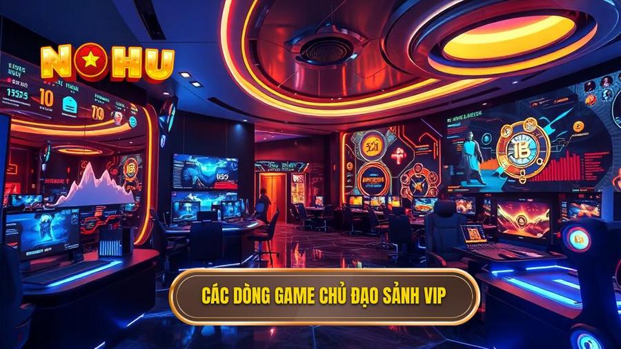 Phân tích các dòng game chủ đạo tại sảnh VIP