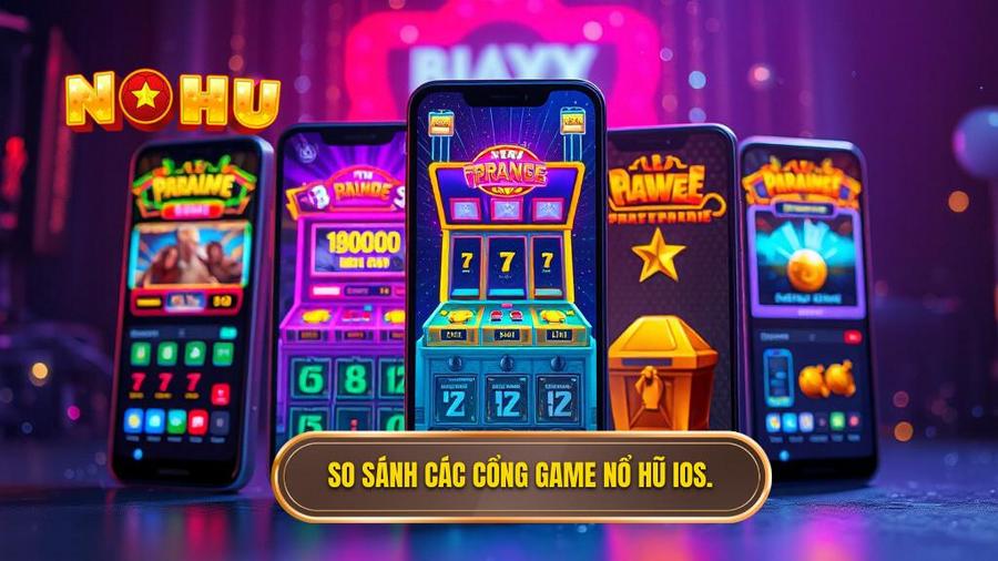 Bảng so sánh các cổng game nổ hũ hàng đầu cho iOS